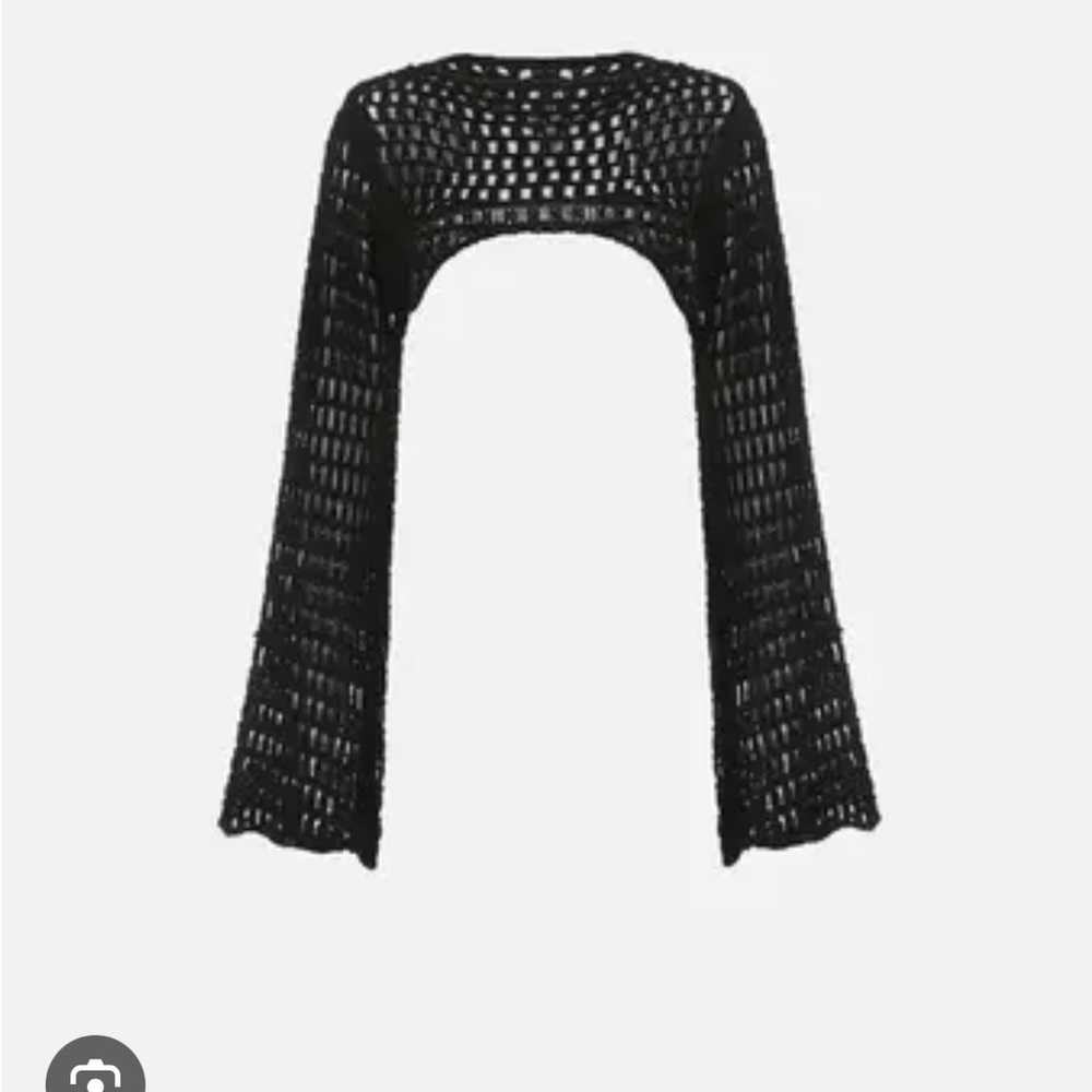 Aelfric Eden Knit Bolero - Size Small - Black